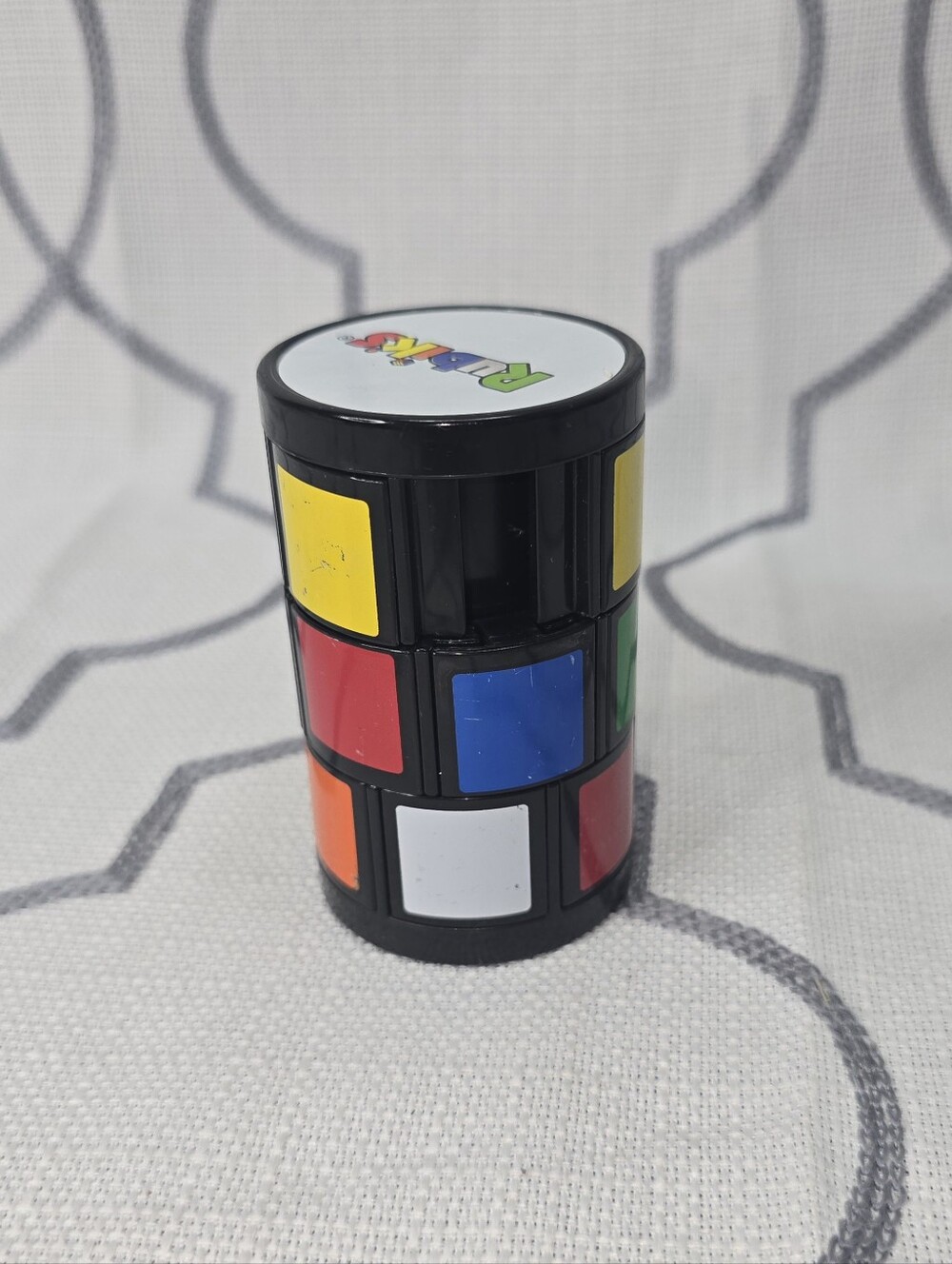 McDonalds Rubik's Cube Cylinder Puzzle Toy From Happy Meal 2020 Rare